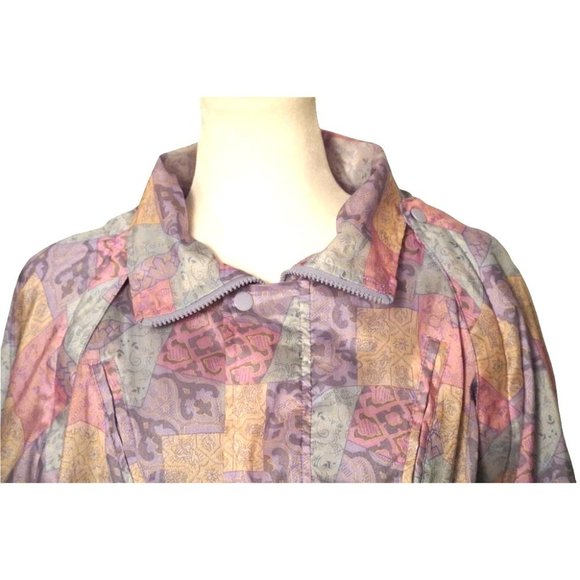 Vintage Convertible Windbreaker Jacket Vest, Bomber Jacket, Streetwear Style - Picture 3 of 11